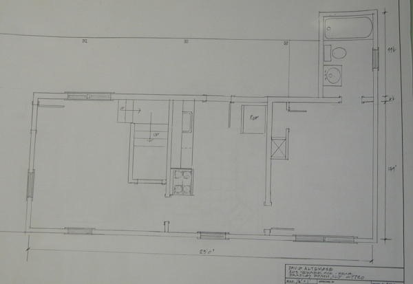 Before First Floor Blueprint